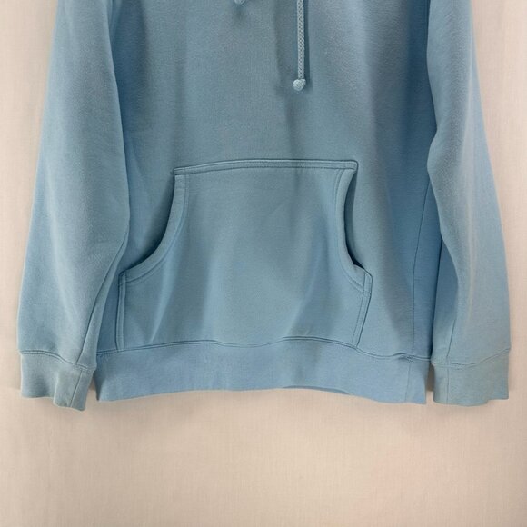 ARTFORM Hoodie Adult Sz S Spellout Embroidered Jumper Pullover Sweatshirt Blue - Picture 4 of 12